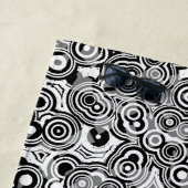 Serviette De Plage Torchon de plage des cercles abstraits (En situation)