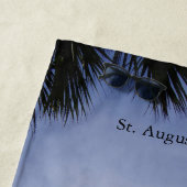 Serviette De Plage Torchon de plage du phare St. Augustine (En situation)
