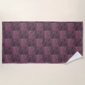 Serviette De Plage Torchon de plage Purple Smoke (Devant)