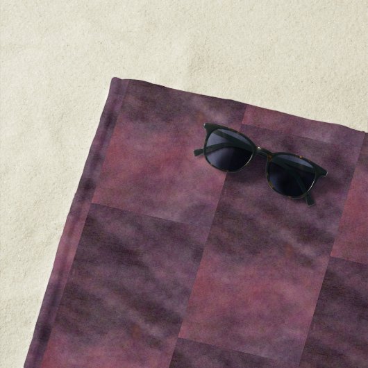 Serviette De Plage Torchon de plage Purple Smoke (En situation)