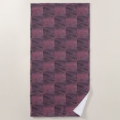 Serviette De Plage Torchon de plage Purple Smoke (Devant)