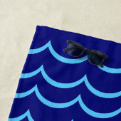 Serviette De Plage Torchon nautique (En situation)