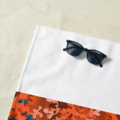 Serviette de plage Tortue  (En situation)
