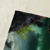 Serviette De Plage Tortue Costa Rica (En situation)