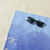 Serviette De Plage Tortue dans l'eau (En situation)