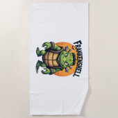 Serviette De Plage Tortue franche (Devant)