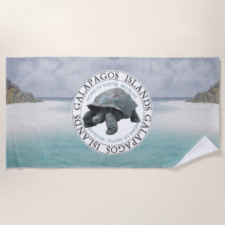 Serviette De Plage Tortue Galapagos Souvenir