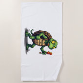 Serviette De Plage Tortue zombie (Devant)
