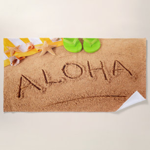 Serviette De Plage Tortueuse Hawaii Aloha Summer Beach Towel