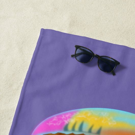 Serviette De Plage Toucan - (En situation)