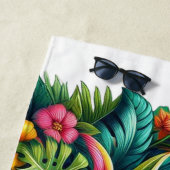 Serviette De Plage Toucan tropical/jungle oiseau (En situation)