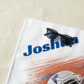 Serviette De Plage Touchdown Triumph (En situation)