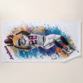 Serviette De Plage Touchdown Triumph (Devant)