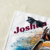 Serviette De Plage Touchdown Triumph (En situation)