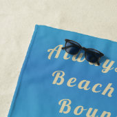 Serviette De Plage Toujours Beach Bound Beach Towers (En situation)