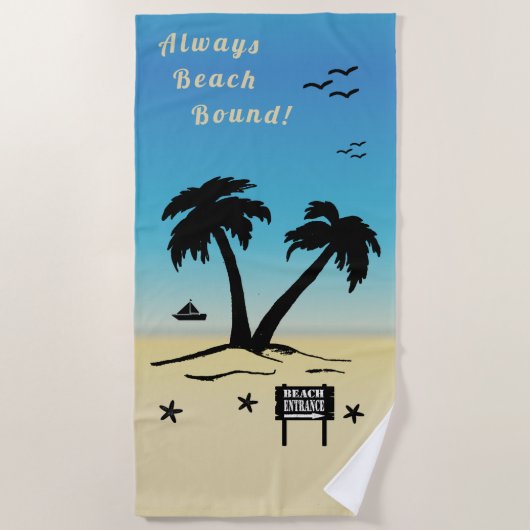 Serviette De Plage Toujours Beach Bound Beach Towers (Devant)