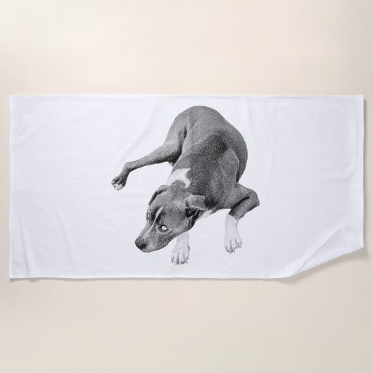 Serviette De Plage Toujours et fort (Devant)