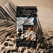 Serviette De Plage Toujours & Forever Collage de photos d'images mode