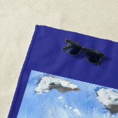 Serviette De Plage Toujours Nager Avec Un Époux (En situation)