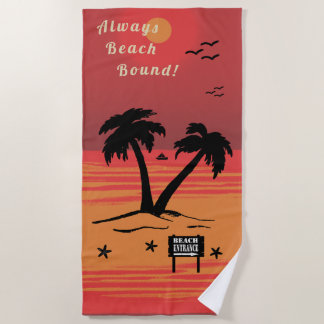 Serviette De Plage Toujours Plage Bound Soleil Blade