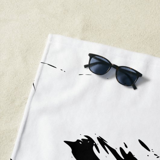 Serviette De Plage Tour de bord (En situation)