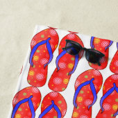 Serviette De Plage Tour de plage Flip Flop (En situation)