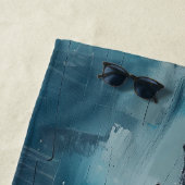 Serviette De Plage Tour Eifel (En situation)