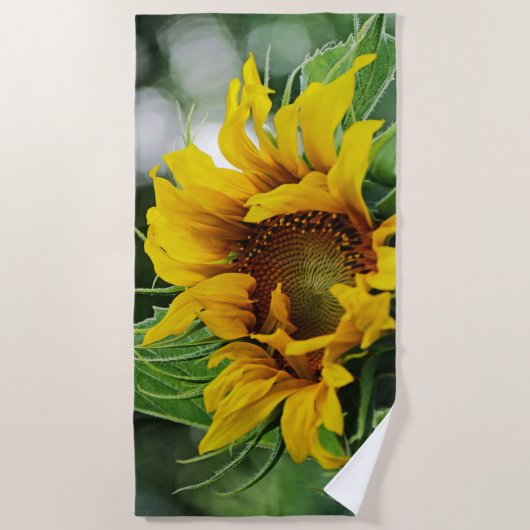 Serviette De Plage Tournesol (Devant)