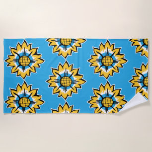 Serviette De Plage Tournesol