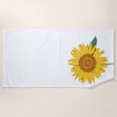 Serviette De Plage Tournesol (Devant)