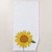 Serviette De Plage Tournesol (Devant)