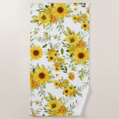 Serviette De Plage Tournesol 8 (Devant)