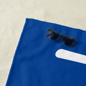 Serviette De Plage Tournesol de Piggy (En situation)