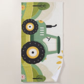 Serviette De Plage Tracteur/exploitation agricole (Devant)
