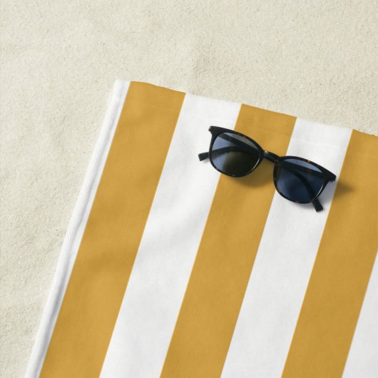 Serviette De Plage Trait de Cabana du coucher du soleil (En situation)