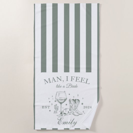 Serviette De Plage Trait de plage moderne Scottsdale (Devant)