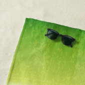 Serviette De Plage Tranche de pastèque géante à l'aquarelle mignonne (En situation)