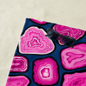 Serviette De Plage Tranches d'agneau rose (En situation)