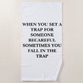 Serviette De Plage TRAP Beach Towel (Devant)