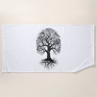 Serviette de plage Tree of Life Zen