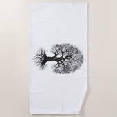 Serviette de plage Tree of Life Zen (Devant)