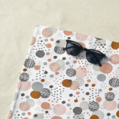 Serviette De Plage Trendy dots pattern bath towel (En situation)