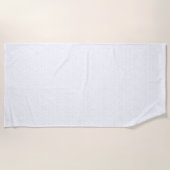 Serviette De Plage Trente-trois vertical Design (Devant)