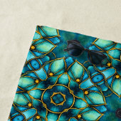 Serviette De Plage Trésors de Turquoise (En situation)