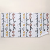 Serviette De Plage Triangles de Bauhaus (Devant)