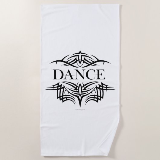 Serviette de plage Tribal Dance (Devant)