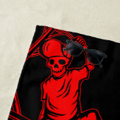 Serviette De Plage Tricks de pilote de scooter libre Pro (En situation)