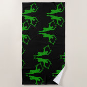 Serviette De Plage Tricks de pilote de scooter libre Pro (Devant)