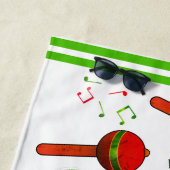 Serviette De Plage Trini Noël est de Best / Marac et Cuatro (En situation)