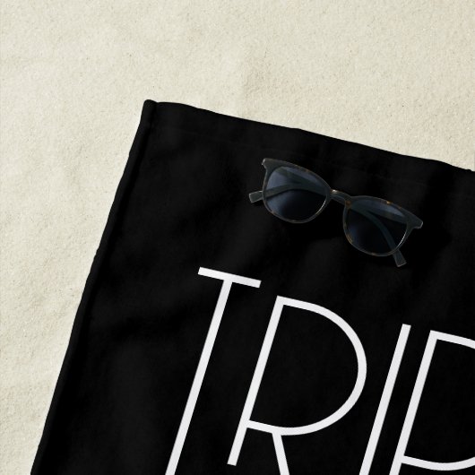 Serviette De Plage Trippin' avec les filles Personnalisé (En situation)